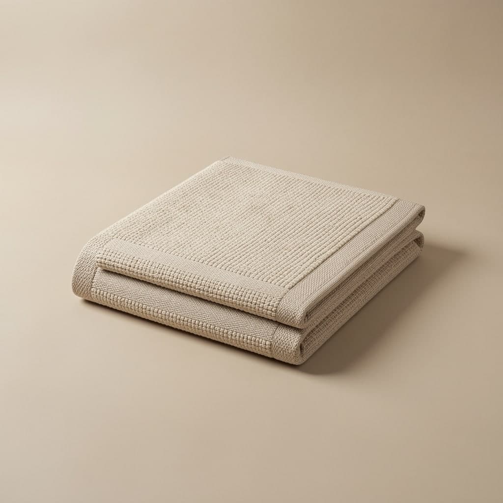 Linen Bath Mat, image 1